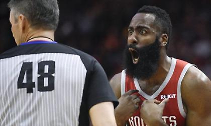 Ζήτησε εξαίρεση συγκεκριμένου διαιτητή από τα ματς των Ρόκετς ο Χάρντεν!