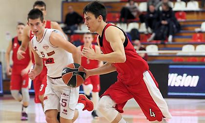 Highlights από τη νίκη του Ολυμπιακού επί της Βενέτσια στην Ευρωλίγκα Νέων (video)