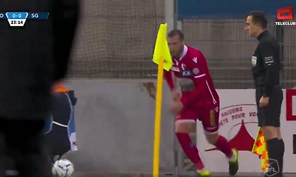 Γκολ με απευθείας εκτέλεση κόρνερ ο Κασάμι!