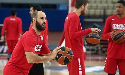 Επιστροφή στις προπονήσεις για τον Ολυμπιακό, ατομικό ο Σπανούλης