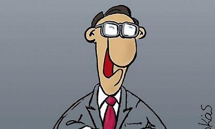 Αρκάς: Νέο δηκτικό σκίτσο για τον Τσίπρα και τα κιλά του Καμμένου