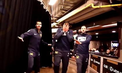 Ο Γιόκιτς και οι… μπράβοι του (video)