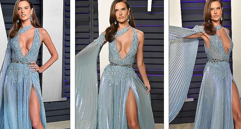 Το ντεκολτέ της Αλεσάντρα Αμπρόζιο έκανε... πάταγο (pics)