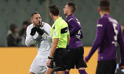 Τιμώρησαν τον διαιτητή του Φιορεντίνα-Ίντερ