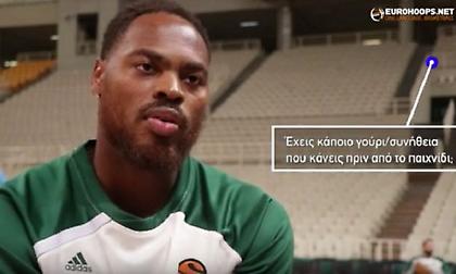 Οι παίκτες Παναθηναϊκού: Τα γούρια και οι συνήθειες πριν τους αγώνες! (video)