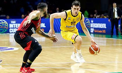 Με Λαρεντζάκη η προπόνηση της ΑΕΚ