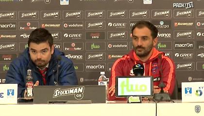 Απείχε ο Μάντζιος από τη συνέντευξη Τύπου-«Αξίζαμε την πρόκριση», είπε ο βοηθός του