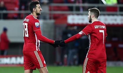 Γκολ και θέαμα για τους «4» ο Ολυμπιακός