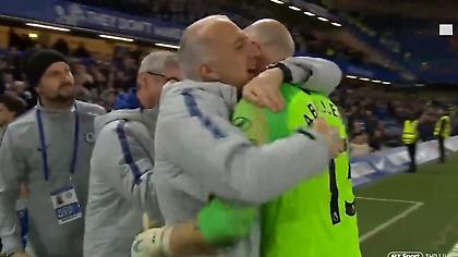 Οι στιγμές με τον Καμπαγέρο και οι πανηγυρισμοί των παικτών της Τσέλσι (vid)