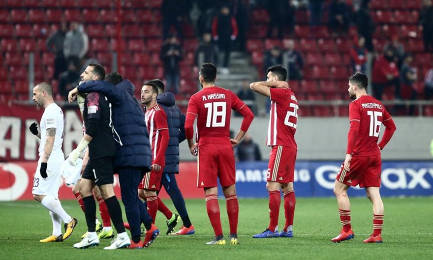 Τα έχασε πάλι όλα μέσα στο Φλεβάρη ο Ολυμπιακός