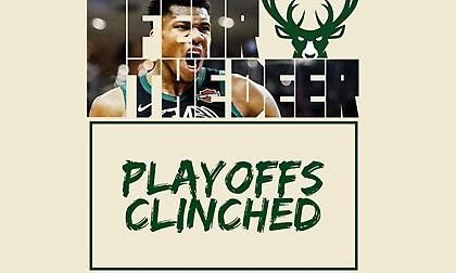 «Έκλεισαν» θέση στα πλέι οφ οι τρομεροί Μπακς! (vids)