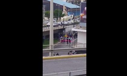 Αποκλειστικό βίντεο: Επεισόδια μεταξύ οπαδών του Ιωνικού και της Προοδευτικής