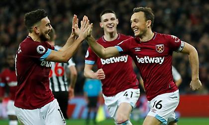 Καθάρισε τη Νιουκάστλ σε ένα ημίχρονο η Γουέστ Χαμ