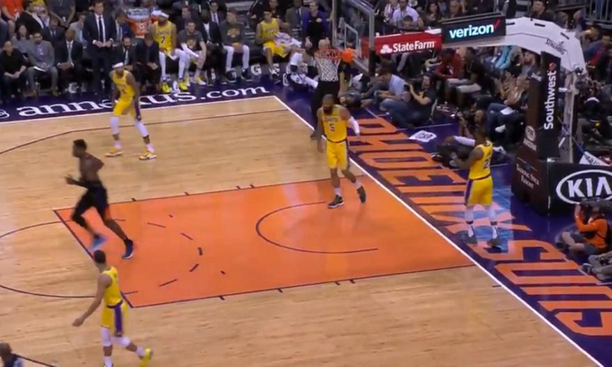 Η απίστευτη γκάφα του Λεμπρόν (video)