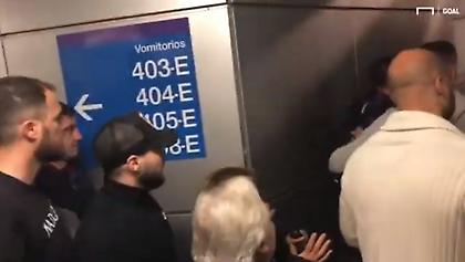 Ξέφυγε η κατάσταση στο Μπερναμπέου μεταξύ οπαδών της Ρεάλ και της Μπαρτσελόνα