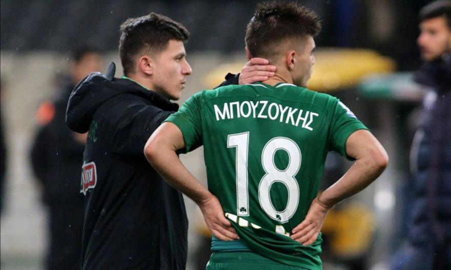 Τραυματίστηκε ο Μπουζούκης και βάζει μάσκα!