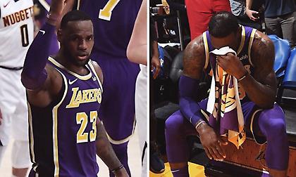 «Λύγισε» μόλις ξεπέρασε τον Τζόρνταν ο ΛεΜπρόν (pic)