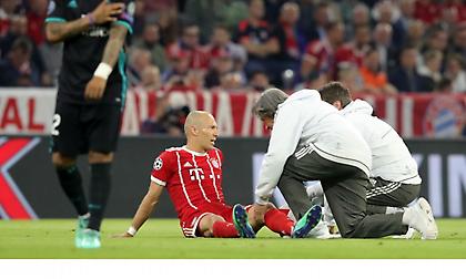 Εκτός ο Ρόμπεν για τη ρεβάνς με Λίβερπουλ