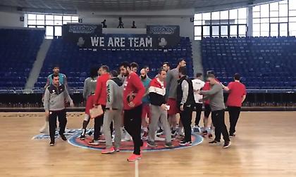 Το πρωινό χαλάρωμα του Ολυμπιακού στην Ποντγκόριτσα (video)