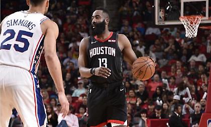 Ανακούφιση με Χάρντεν στους Ρόκετς