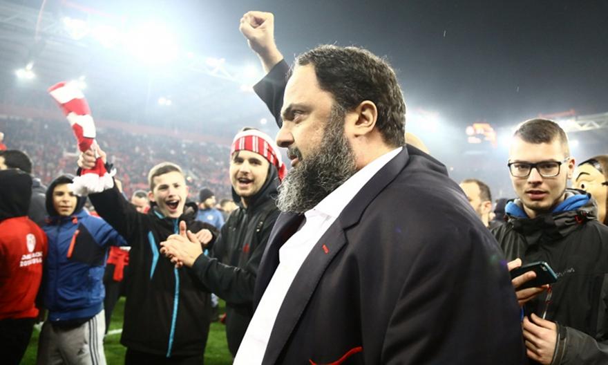 Μαρινάκης: «Δίνουμε όλες μας τις δυνάμεις για να κατακτά κορυφές ο Ολυμπιακός»