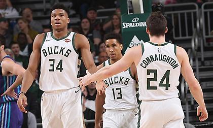 Πενήντα νίκες για τους Μπακς του Αντετοκούνμπο! (video)