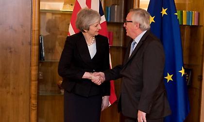 Brexit: Συμφωνία Γιούνκερ - Μέι στο Στρασβούργο