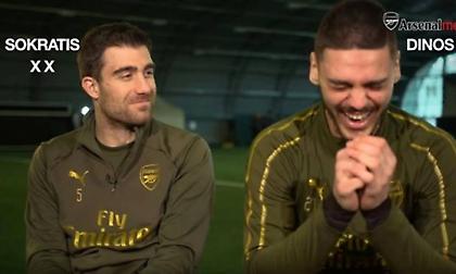 Δες τους Σωκράτη-Ντίνο να παίζουν παιχνίδι ερωτήσεων και... κλάψε! (video)