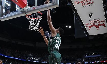 Η νέα παράσταση του Αντετοκούνμπο στη Νέα Ορλεάνη (video)