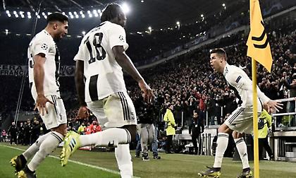 Τα στιγμιότυπα  από το Γιουβέντους – Ατλέτικο