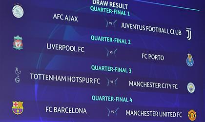 Το ακριβές πρόγραμμα των «8» στο Champions League