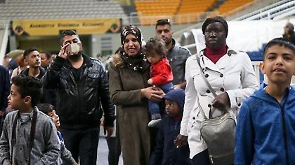 Με πρόσφυγες στις κερκίδες του ΟΑΚΑ το ματς της ΑΕΚ με την Κύμη