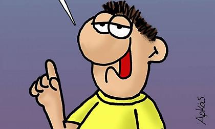 O Αρκάς το τερμάτισε: Απίθανο σκίτσο για τα ελληνικά του πρωθυπουργού