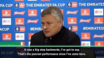 Σόλσκιερ: «Μεγάλο πισωγύρισμα, η χειρότερη εμφάνιση της θητείας μου» (vid)