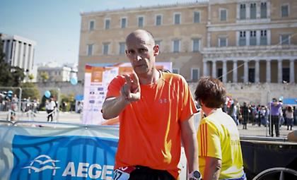 Στον Ημιμαραθώνιο της Αθήνας ο Παναγιώτης Αγγελόπουλος (pics)