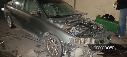 Ηράκλειο: Ζημιές από την έκρηξη σε σταθμευμένο όχημα - Σε κατάστημα, ΙΧ και σπίτια (pics)