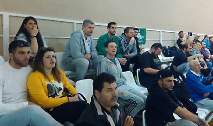 Είδε ματς του «πράσινου» τμήματος μπάσκετ με αμαξίδιο ο Πιτίνο