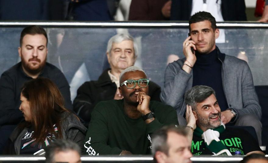 Στο ΟΑΚΑ για το ντέρμπι και ο Σισέ (pics)