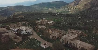 Το χωριό «φάντασμα» της Σητείας: Ένα υπέροχο βίντεο από ψηλά