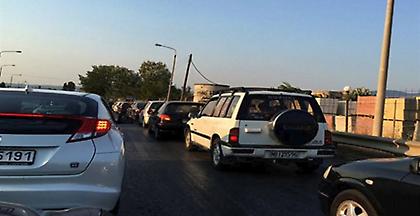 Μποτιλιάρισμα πολλών χιλιόμετρων παρατηρείται στην κάθοδο της Κηφισού