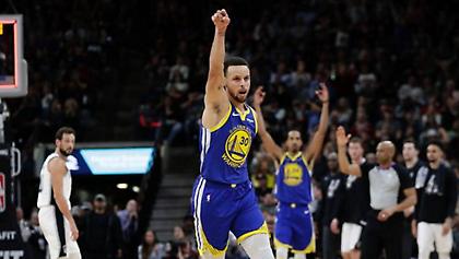 Ρεκόρ απόστασης σε σουτ από Στεφ Κάρι (video)