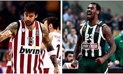 Ολυμπιακός-Παναθηναϊκός: Πρόγραμμα και ισοβαθμίες για πρόκριση στα playoffs!