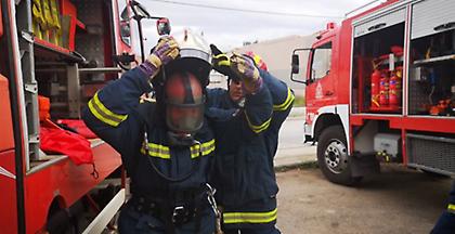 Πυρκαγιά σε πολυκατοικία στα Γρεβενά