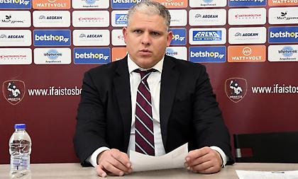 Μανωλόπουλος: «Ήμασταν ανταγωνιστικοί αλλά είχαμε και άσχημα ποσοστά στα σουτ»