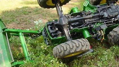 Αχαϊα: Νεκρός 82χρονος - Καταπλακώθηκε από το τρακτέρ του