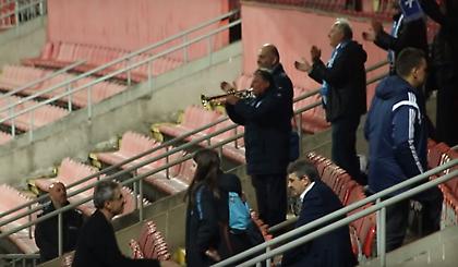 Έκαναν… σαματά οι Έλληνες φίλαθλοι στη Ζένιτσα (video)