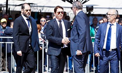 Ο Πασκουάλ στο τελευταίο αντίο του Θανάση Γιαννακόπουλου (pics)