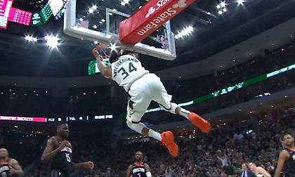 Τρεις-τρεις τους «καθαρίζει» ο Αντετοκούνμπο! (vids)