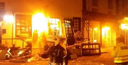 Λέσβος: Έκρηξη φιάλης υγραερίου σε εστιατόριο με έναν τραυματία