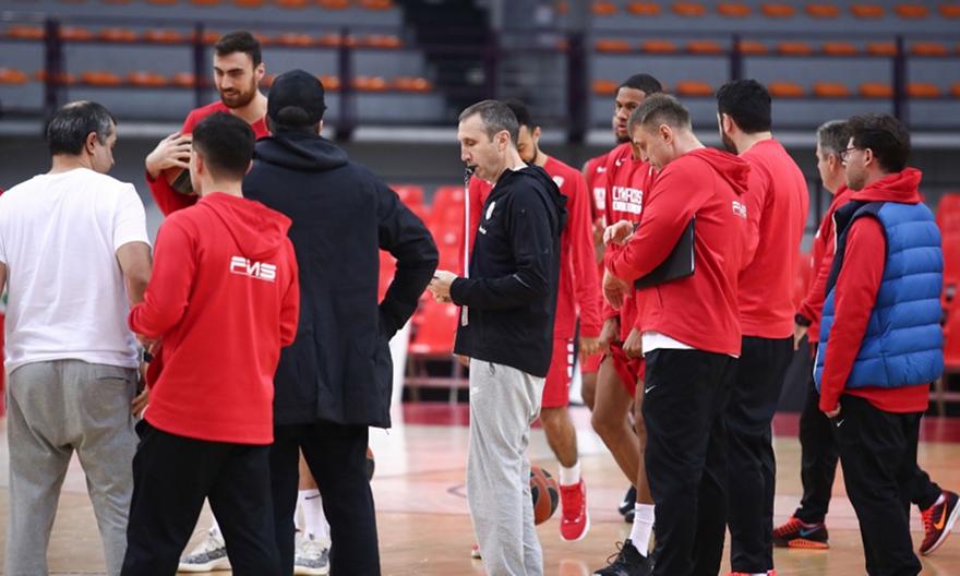 Με Αγγελόπουλους η προπόνηση πριν τη Ζαλγκίρις